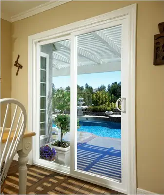 Sliding glass patio doors for easy outdoor access in Raleigh, NC